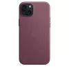 APPLE Apple FineWoven Case mit MagSafe iPhone 15 Plus Mulberry