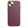 APPLE Apple FineWoven Case mit MagSafe iPhone 15 Plus Mulberry