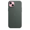 APPLE Apple FineWoven Case mit MagSafe iPhone 15 Plus Evergreen