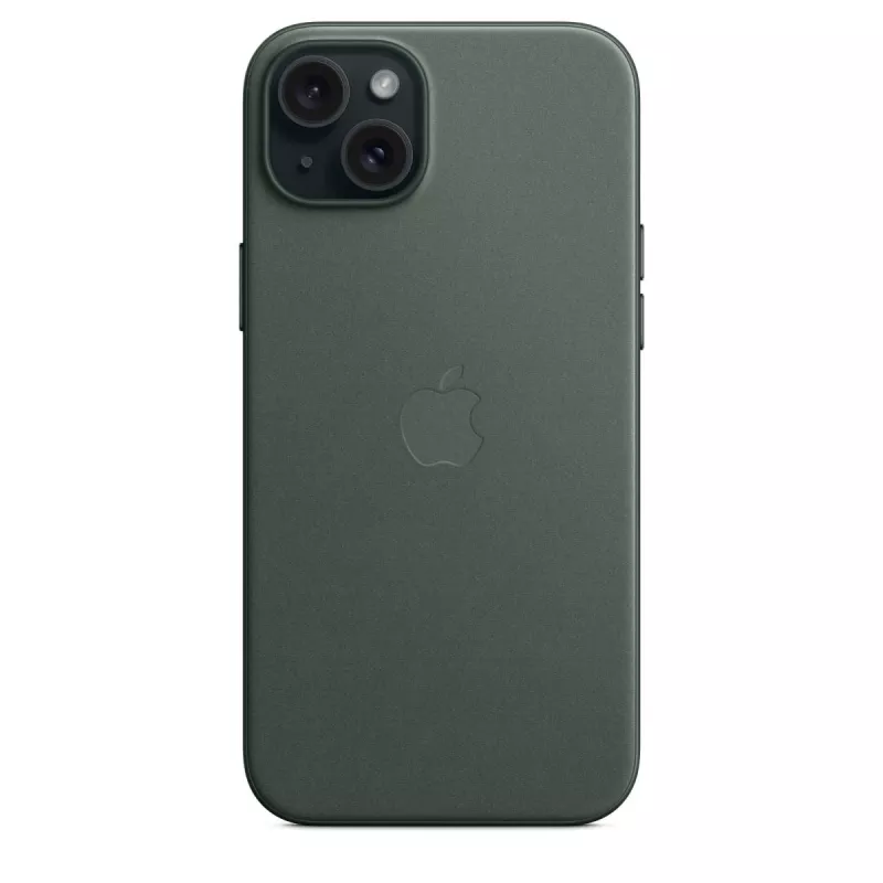 APPLE Apple FineWoven Case mit MagSafe iPhone 15 Plus Evergreen