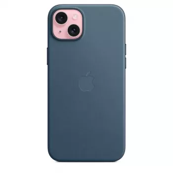 APPLE Apple FineWoven Case mit MagSafe iPhone 15 Plus Pacific Blue