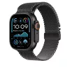 APPLE 49mm Schwarze Titan-Milanaise-Schleife - Small