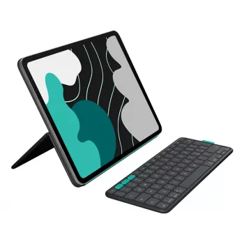 LOGITECH Flip Folio Graphite - iPad Pro 13-in (M4) iPad Air 13-in (M2 & M3) Qwerty UK