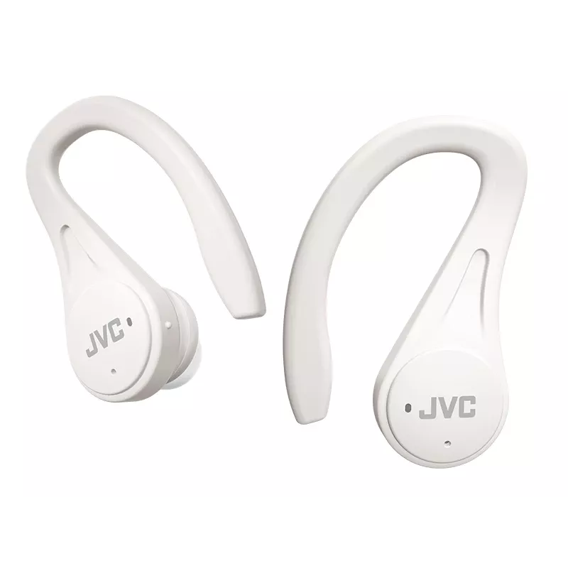 JVC Sports TWS Weiß, True Wireless Stereo (TWS), 20 - 20000 Hz, Anrufe/Musik, 6,8 g, Headset, Weiß