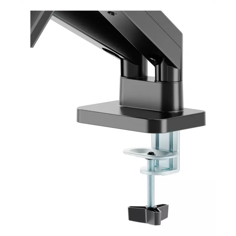 GEMBIRD Schreibtischmontierter verstellbarer Doppelmonitorarm 17-32 Zoll, Schwarz