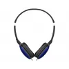 Kabelgebundene Kopfhörer mit Kopfbügel JVC HA-S160M-AU, binaural, 3 cm Treiber, 12–24000 Hz, 32 Ω, 1,2 m Kabel, blau
