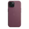 Apple FineWoven Case mit MagSafe iPhone 15 Mulberry