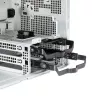 PC-Gehäuse CHIEFTEC BS-20B-OP Midi Tower, schwarz, microATX/Mini-ITX, 2x 3,5 Zoll, max. GPU 27 cm, 1x 5,25 Zoll Schacht, USB-C