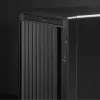PC-Gehäuse CHIEFTEC BS-20B-OP Midi Tower, schwarz, microATX/Mini-ITX, 2x 3,5 Zoll, max. GPU 27 cm, 1x 5,25 Zoll Schacht, USB-C