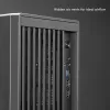 PC-Gehäuse CHIEFTEC BS-20B-OP Midi Tower, schwarz, microATX/Mini-ITX, 2x 3,5 Zoll, max. GPU 27 cm, 1x 5,25 Zoll Schacht, USB-C