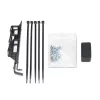 PC-Gehäuse CHIEFTEC BS-20B-OP Midi Tower, schwarz, microATX/Mini-ITX, 2x 3,5 Zoll, max. GPU 27 cm, 1x 5,25 Zoll Schacht, USB-C