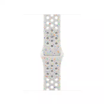 APPLE 40 mm Nike Sportarmband in Pure Platinum - M/L