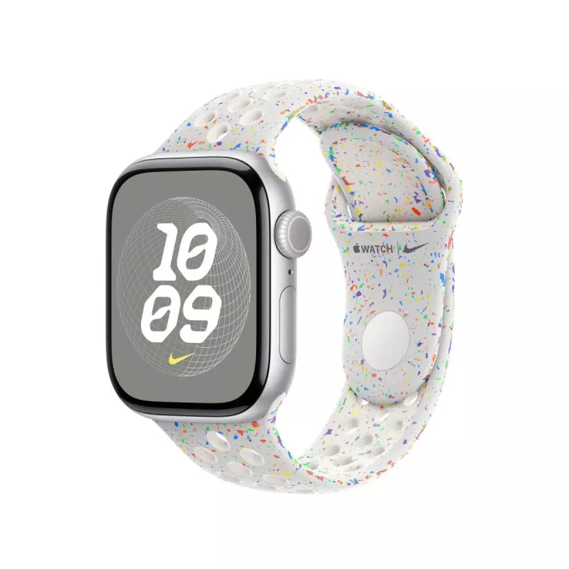 APPLE 40 mm Nike Sportarmband in Pure Platinum - M/L