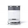 Staubsaugerroboter Ecovacs Deebot T50 Pro Omni — 185 Min. Laufzeit, 6400 mAh Akku, 3 L Basis-Staubkapazität, D-ToF-Lidar-Navigation, Nasswischen, 9 mm Kletterfähigkeit
