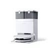 Staubsaugerroboter Ecovacs Deebot T50 Pro Omni — 185 Min. Laufzeit, 6400 mAh Akku, 3 L Basis-Staubkapazität, D-ToF-Lidar-Navigation, Nasswischen, 9 mm Kletterfähigkeit