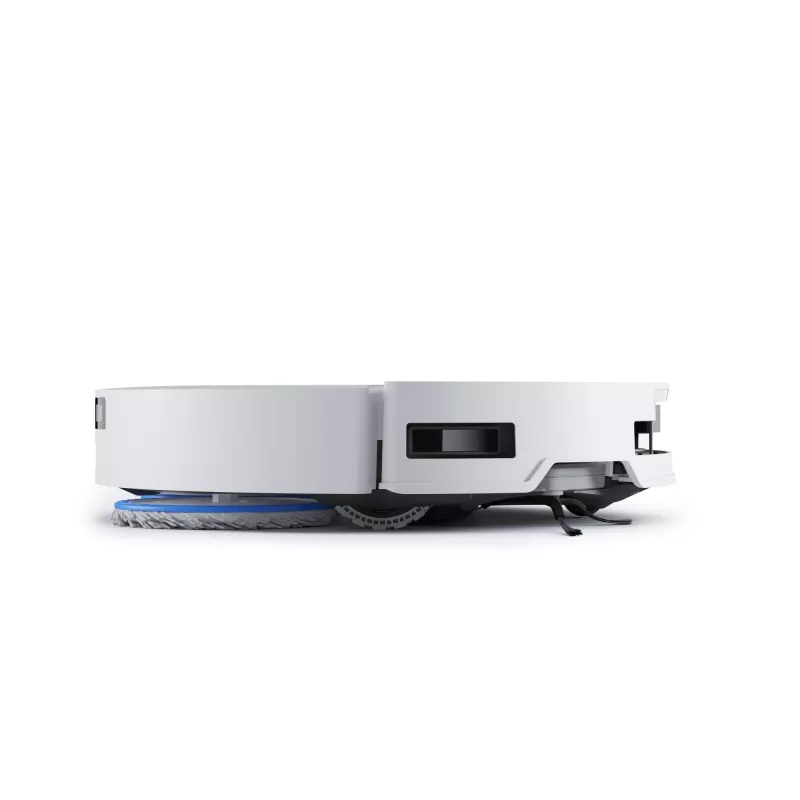 Staubsaugerroboter Ecovacs Deebot T50 Pro Omni — 185 Min. Laufzeit, 6400 mAh Akku, 3 L Basis-Staubkapazität, D-ToF-Lidar-Navigation, Nasswischen, 9 mm Kletterfähigkeit