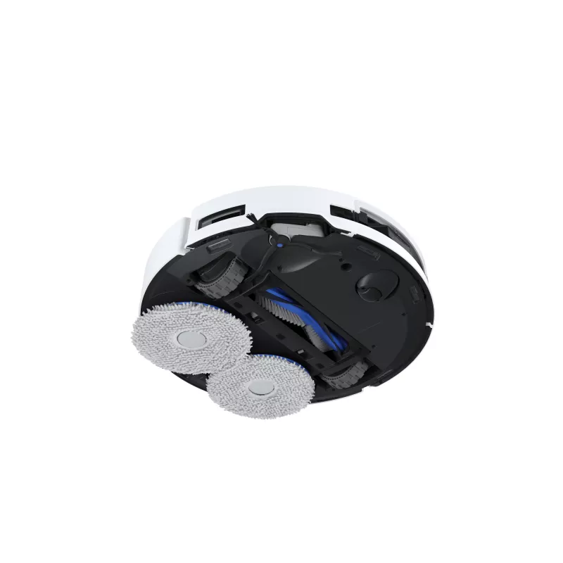 Staubsaugerroboter Ecovacs Deebot T50 Pro Omni — 185 Min. Laufzeit, 6400 mAh Akku, 3 L Basis-Staubkapazität, D-ToF-Lidar-Navigation, Nasswischen, 9 mm Kletterfähigkeit