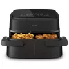 Philips 1000 series NA150/00 Fritteuse Doppelt 7 l Standgerät 2450 W Heißluftfritteuse Schwarz
