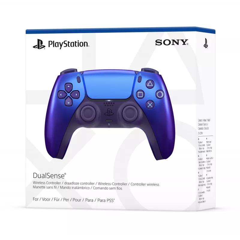 Gamepad Sony Indigo Bluetooth/USB für PlayStation 5 — Kabellos & Kabelgebunden, USB-C, Lautsprecher, Kopfhörerausgang