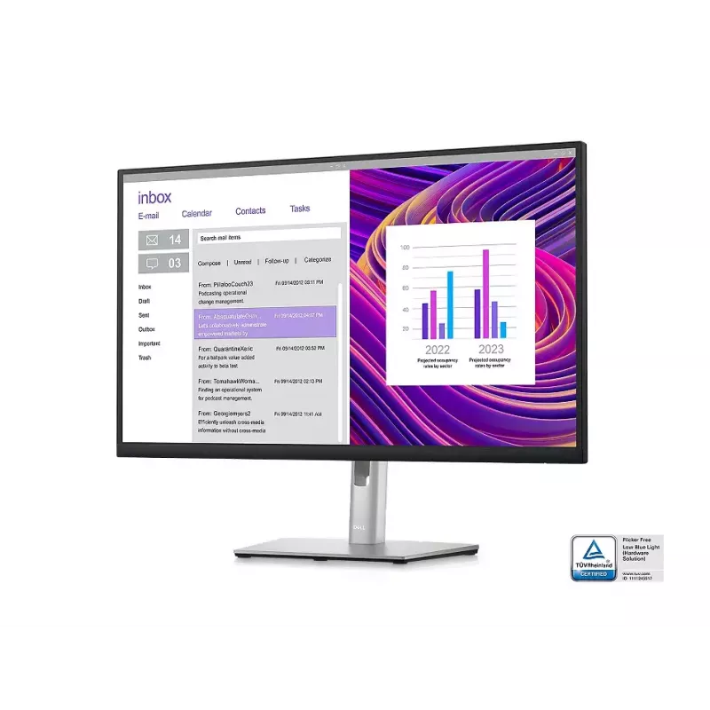Monitor DELL P2723D 27 Zoll Quad HD LCD 2560 x 1440