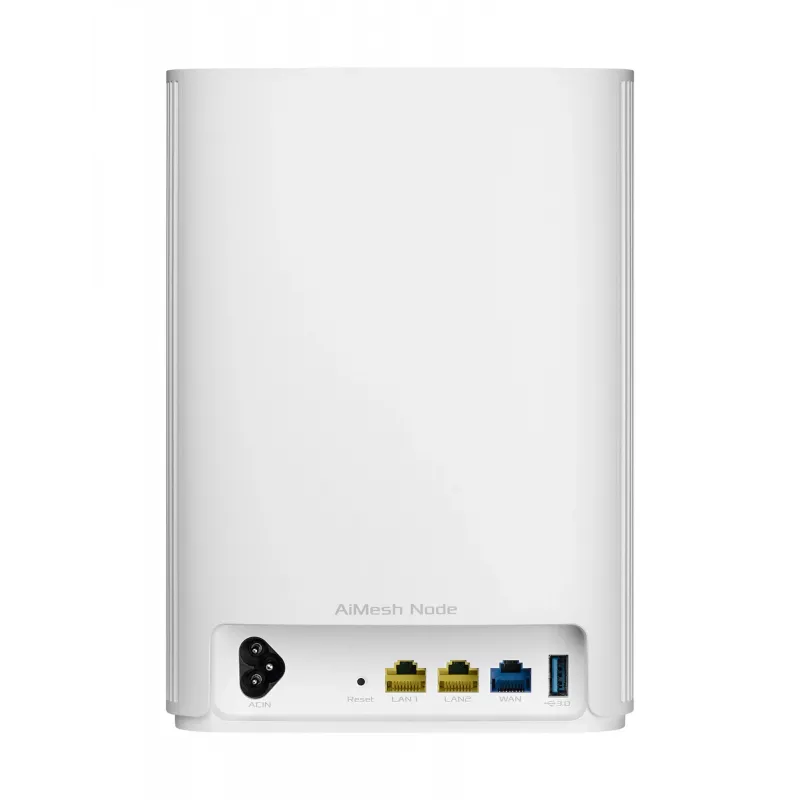 ASUS ZenWiFi AX Hybrid (XP4) (1-PK) Dualband (2,4 GHz / 5 GHz) Wi-Fi 6 (802.11ax) Weiß 2 Intern