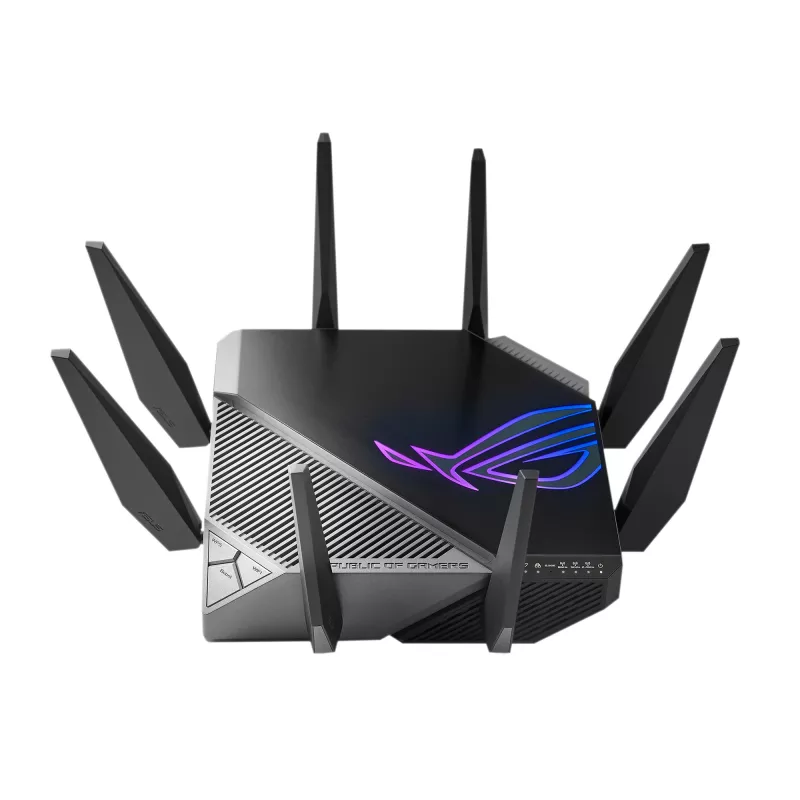 ASUS GT-AXE11000 Wireless-Router Gigabit Ethernet Tri-Band (2,4 GHz / 5 GHz / 6 GHz) Schwarz