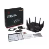 ASUS GT-AXE11000 Wireless-Router Gigabit Ethernet Tri-Band (2,4 GHz / 5 GHz / 6 GHz) Schwarz