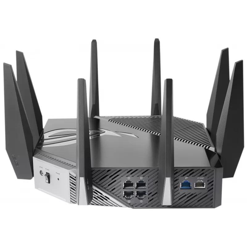 ASUS GT-AXE11000 Wireless-Router Gigabit Ethernet Tri-Band (2,4 GHz / 5 GHz / 6 GHz) Schwarz