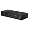Lindy 5 Port HDMI 18G Switch, HDMI, Metall, Schwarz, 18 Gbit/s, RF, 4K Ultra HD