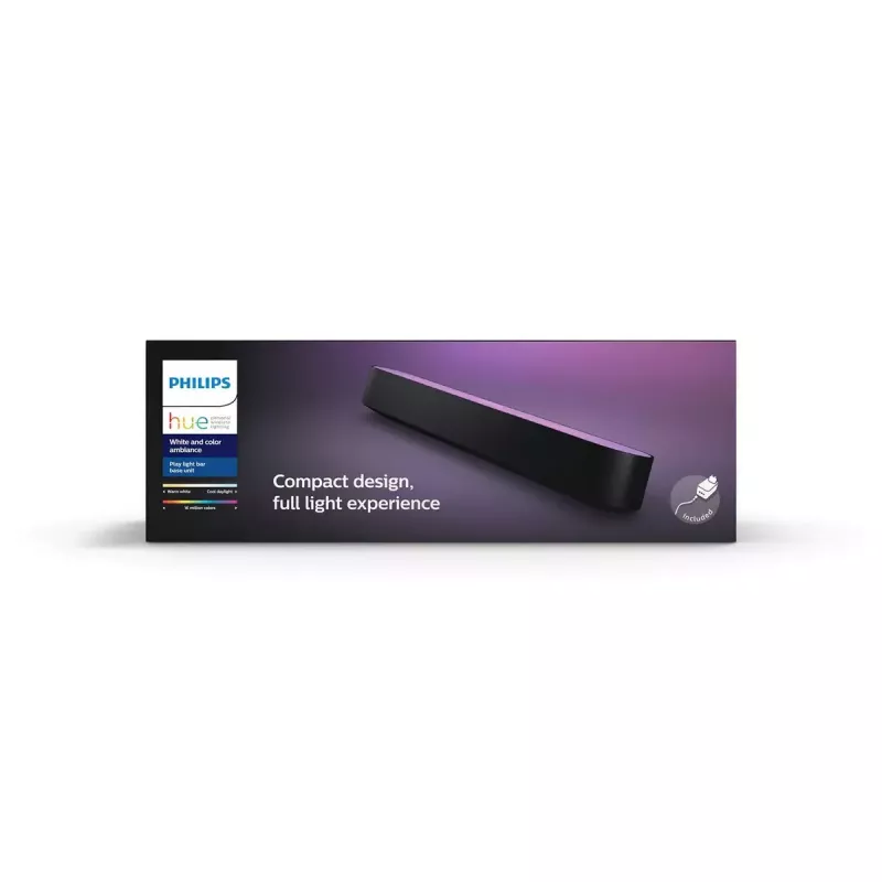 Philips Hue White and Colour Ambience Play Lightbar Einzelpack