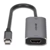 Lindy USB Type C auf HDMI 8K60 Konverter, 0,11 m, USB Type-C, HDMI, Stecker, Buchse, gerade