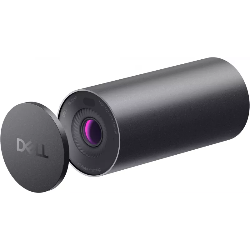 DELL UltraSharp Webcam, 8.3 MP, 3840 x 2160 Pixel, Full HD, 60 fps, 5x, USB