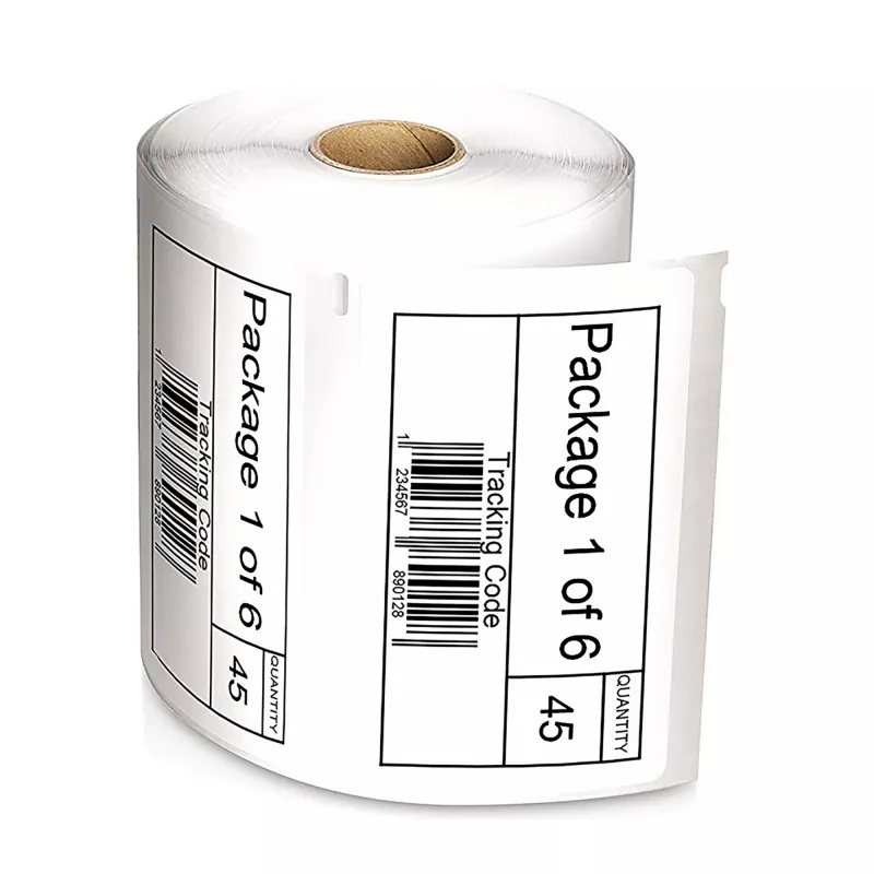 DYMO Authentic LabelWriter Hochkapazitäts-Versandetiketten | (59 mm x 102 mm) | 2 Rollen mit 575 leicht ablösbaren Etiketten (1.150 Versandetiketten) | Selbstklebend | für LabelWriter 4XL/5XL Etikettiergeräte