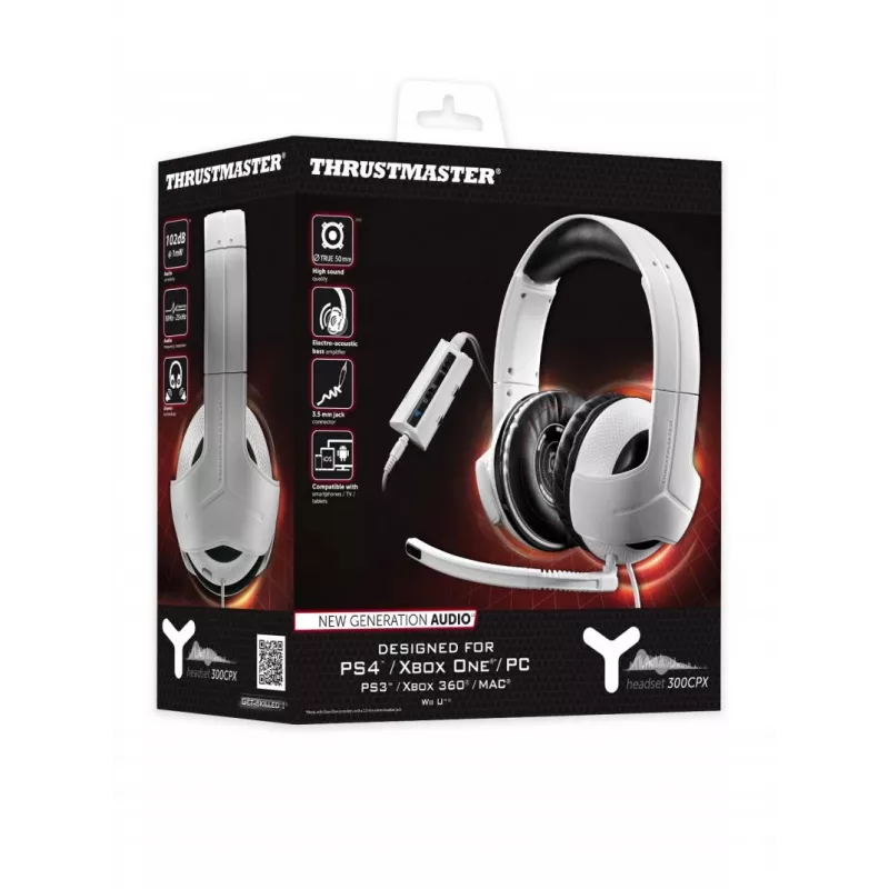 Thrustmaster Y-300CPX Headset Kabelgebunden Kopfbügel Gaming Weiß