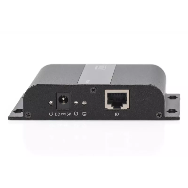 DIGITUS HDMI Extender 4K over IP, Empfängereinheit über Netzwerkkabel (CAT 5/5e/6/7), 4K2K/30Hz, schwarz