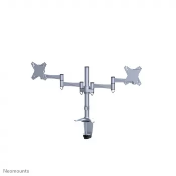 Neomounts FPMA-D1330DSILVER Monitorarm 10-27 Zoll, Klemme/Durchführung, 9 kg, 25,4 cm (10 Zoll), 68,6 cm (27 Zoll), 100 x 100 mm, Silber