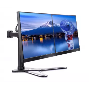 iiyama DS1002D-B1 Monitorhalterung / Standfuß 76,2 cm (30 Zoll) Schreibtisch Schwarz