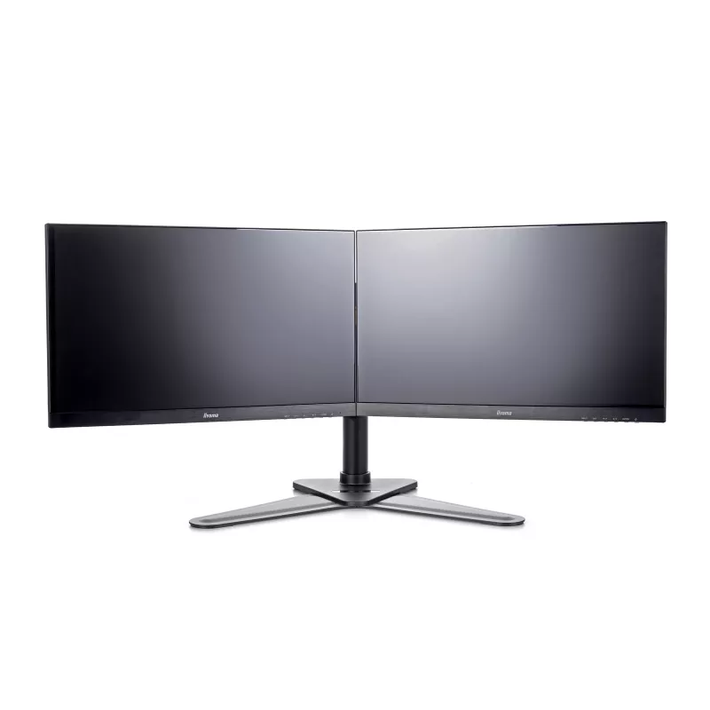 iiyama DS1002D-B1 Monitorhalterung / Standfuß 76,2 cm (30 Zoll) Schreibtisch Schwarz