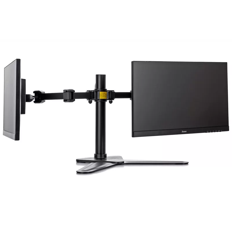iiyama DS1002D-B1 Monitorhalterung / Standfuß 76,2 cm (30 Zoll) Schreibtisch Schwarz