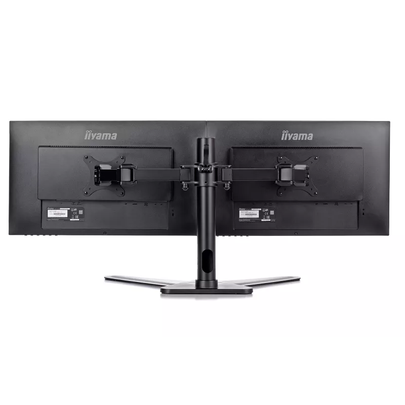 iiyama DS1002D-B1 Monitorhalterung / Standfuß 76,2 cm (30 Zoll) Schreibtisch Schwarz