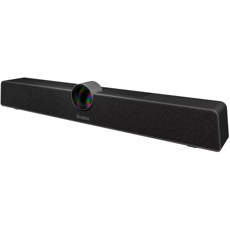 iiyama UC CAM120ULB-1 Videokonferenzkamera 12 MP Schwarz 3840 x 2160 Pixel 30 fps