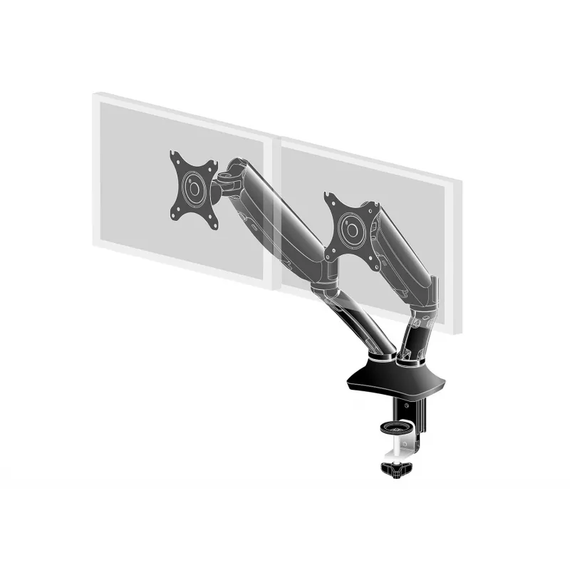 iiyama DS3002C-B1 Monitorhalterung / Standfuß 68.6 cm (27 Zoll) Schreibtisch Schwarz