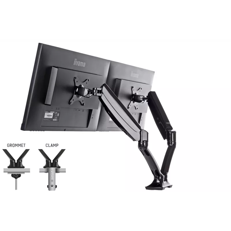 iiyama DS3002C-B1 Monitorhalterung / Standfuß 68.6 cm (27 Zoll) Schreibtisch Schwarz