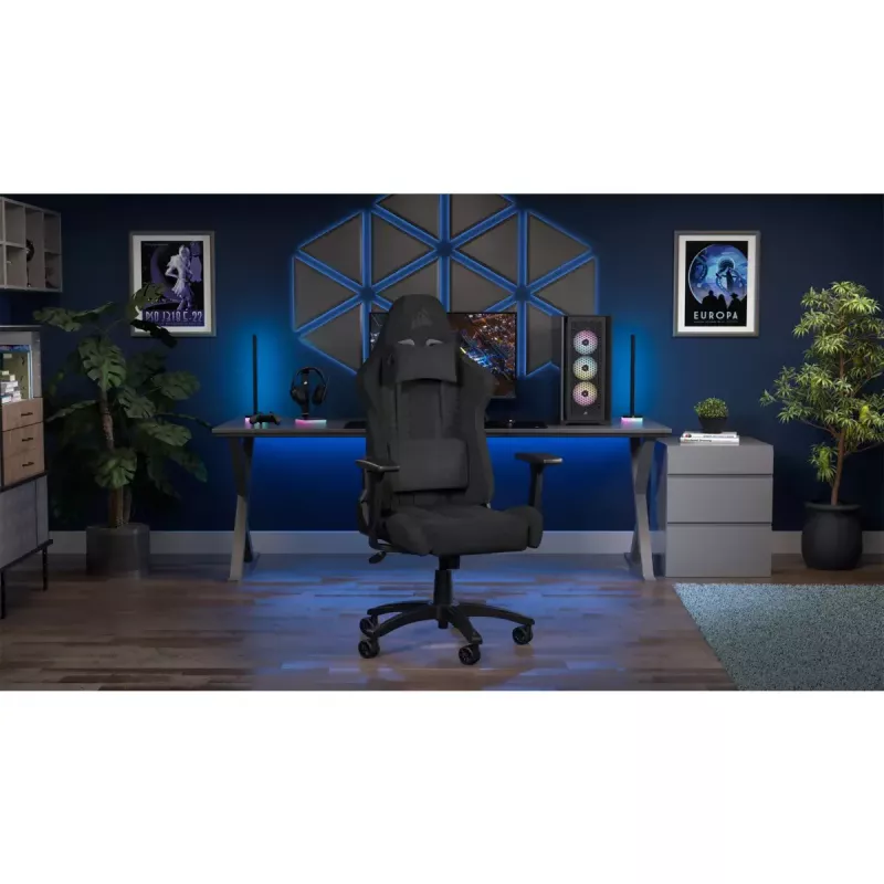 Gaming-Stuhl mit gepolsterter Sitzfläche Corsair TC100