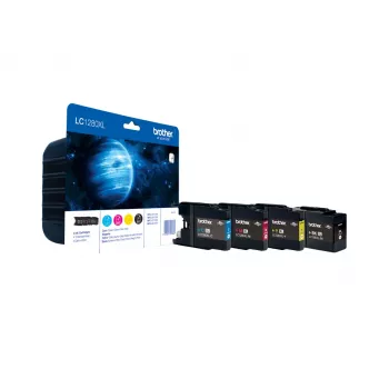 Brother Nachfüllpack mit hoher Reichweite: Cyan / Magenta / Gelb / Schwarz