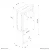 Neomounts CPU-D100Schwarz CPU-Halterung - max. 30 kg - universell