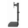 Monitor-Tischständer GEMBIRD MS-D1ST-02 — höhenverstellbar, vollbeweglich für 17–32 Zoll Bildschirme, max. 8 kg, VESA 75x75–100x100, schwarz