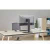 Monitor-Tischständer GEMBIRD MS-D1ST-02 — höhenverstellbar, vollbeweglich für 17–32 Zoll Bildschirme, max. 8 kg, VESA 75x75–100x100, schwarz