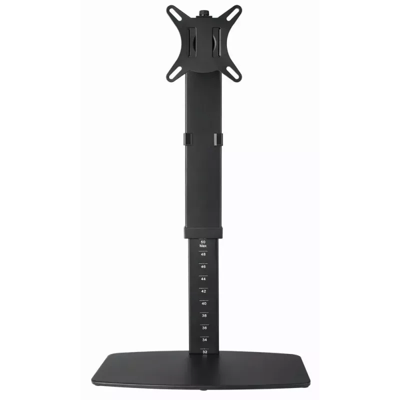 Monitor-Tischständer GEMBIRD MS-D1ST-02 — höhenverstellbar, vollbeweglich für 17–32 Zoll Bildschirme, max. 8 kg, VESA 75x75–100x100, schwarz