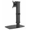 Monitor-Tischständer GEMBIRD MS-D1ST-02 — höhenverstellbar, vollbeweglich für 17–32 Zoll Bildschirme, max. 8 kg, VESA 75x75–100x100, schwarz